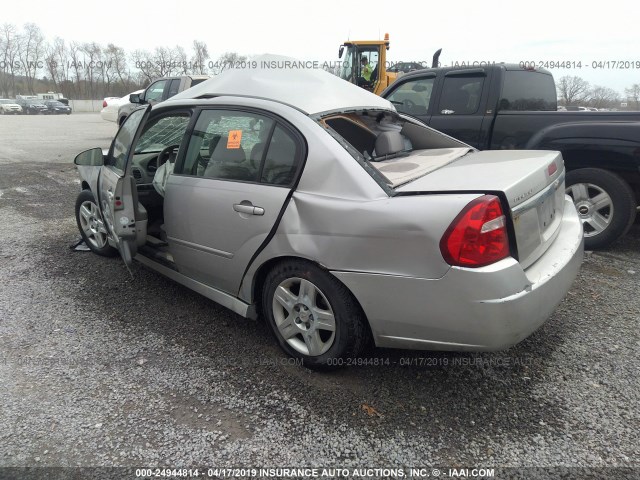 1G1ZT58N88F149057 - 2008 CHEVROLET MALIBU LT/CLASSIC SILVER photo 3