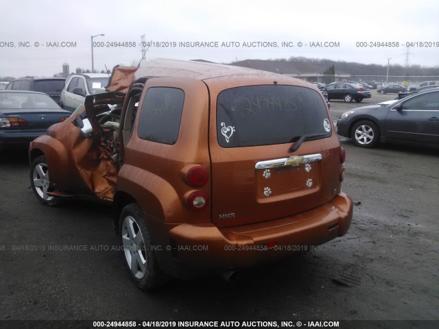 3GNDA23P86S679317 - 2006 CHEVROLET HHR LT ORANGE photo 3