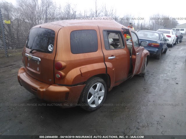 3GNDA23P86S679317 - 2006 CHEVROLET HHR LT ORANGE photo 4