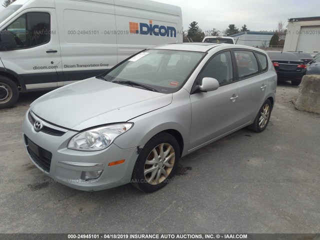 KMHDC86EX9U032871 - 2009 HYUNDAI ELANTRA TOURING  SILVER photo 2