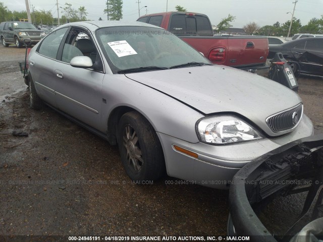 1MEFM55S54G607352 - 2004 MERCURY SABLE LS PREMIUM SILVER photo 1