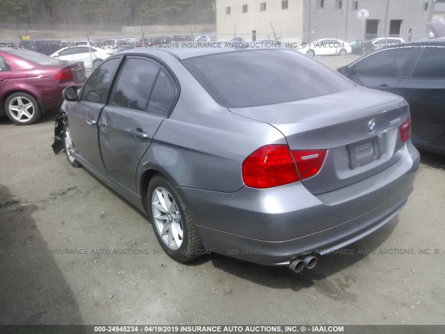 WBAPK5C59AA647650 - 2010 BMW 328 XI SULEV GRAY photo 3