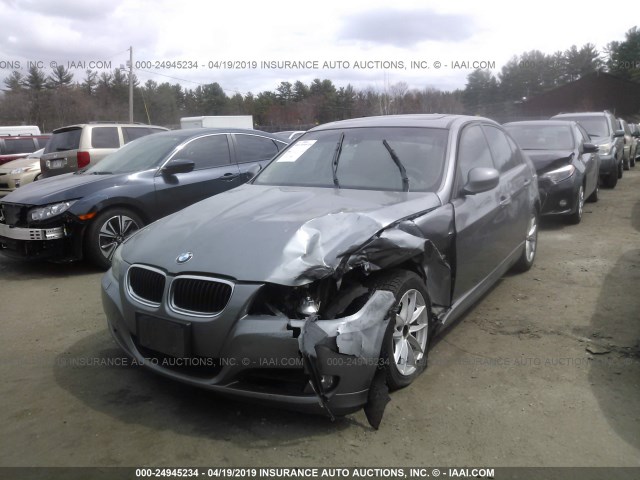 WBAPK5C59AA647650 - 2010 BMW 328 XI SULEV GRAY photo 6