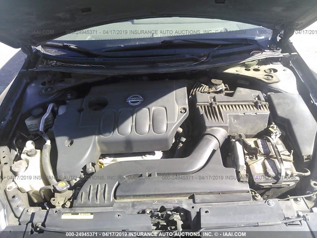 1N4AL21E58N445257 - 2008 NISSAN ALTIMA 2.5/2.5S GRAY photo 10