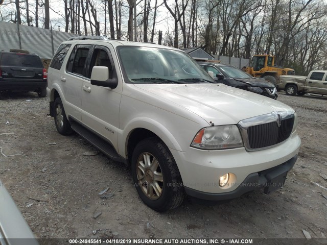 5LMEU88H03ZJ42201 - 2003 LINCOLN AVIATOR 白色 照片 1