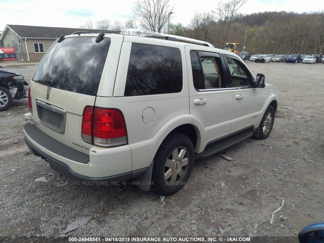 5LMEU88H03ZJ42201 - 2003 LINCOLN AVIATOR 白色 照片 4