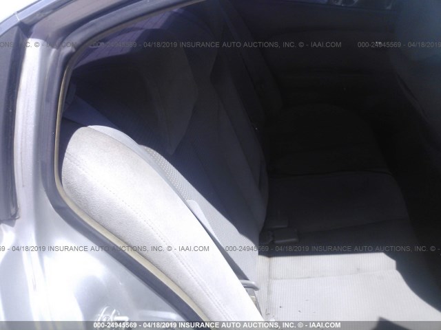 1N4AL11D05N415922 - 2005 NISSAN ALTIMA S/SL SILVER photo 8