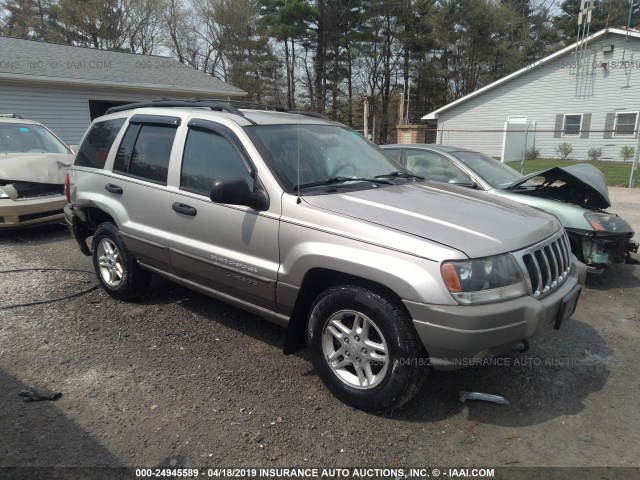 1J4GW48S44C317949 - 2004 JEEP GRAND CHEROKEE LAREDO/COLUMBIA/FREEDOM SILVER photo 1