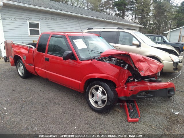 1GTCS1954Y8261771 - 2000 GMC SONOMA RED photo 1