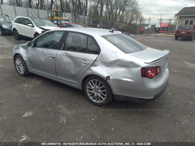 3VWRJ71K28M174865 - 2008 VOLKSWAGEN JETTA WOLFSBURG 银色 照片 3