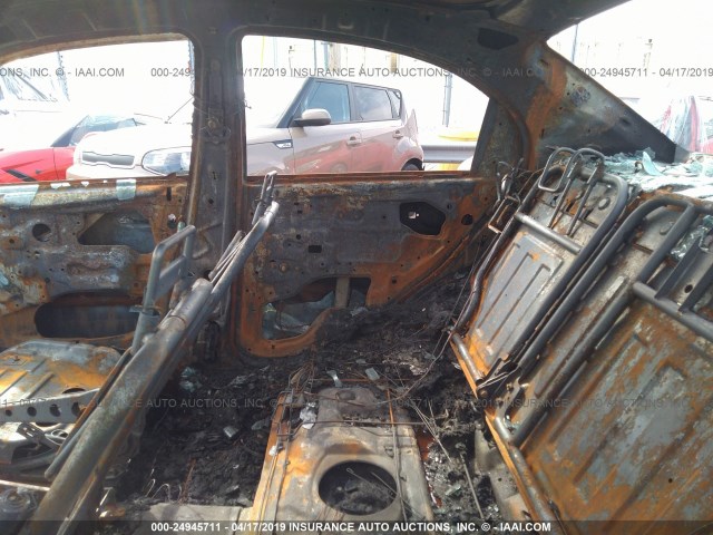 KL1TD56E89B358067 - 2009 CHEVROLET AVEO LS/LT RED photo 8