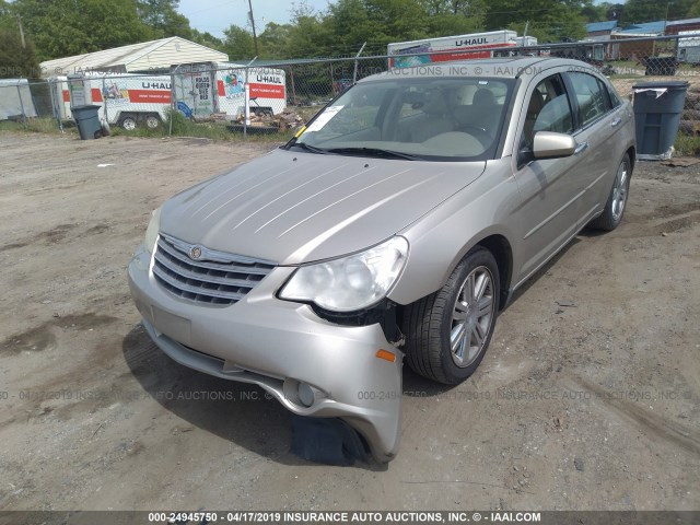 1C3LC66M08N104928 - 2008 CHRYSLER SEBRING LIMITED TAN photo 6