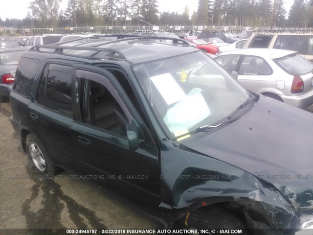 JHLRD18781S022047 - 2001 HONDA CR-V SE/LE GREEN photo 6