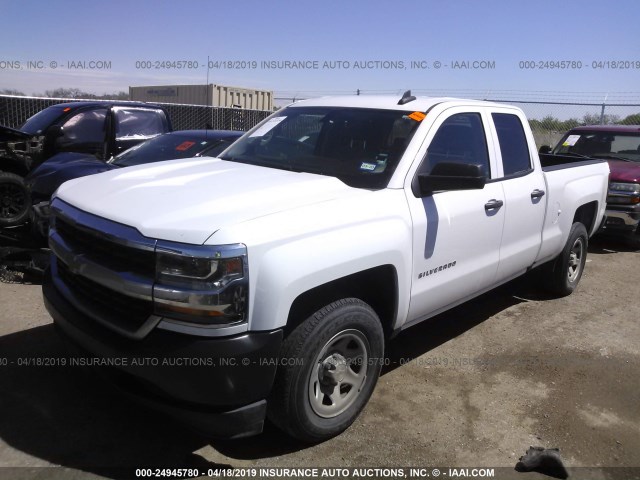 1GCRCNEH4HZ229900 - 2017 CHEVROLET SILVERADO C1500/C1500  LS WHITE photo 2