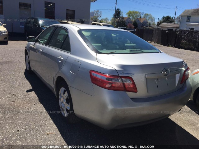 4T1BE46K89U809175 - 2009 TOYOTA CAMRY SILVER photo 3