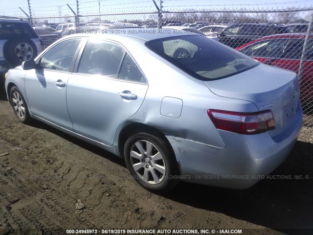 4T1BE46K47U624750 - 2007 TOYOTA CAMRY NEW GENERAT CE/LE/XLE/SE BLUE photo 3