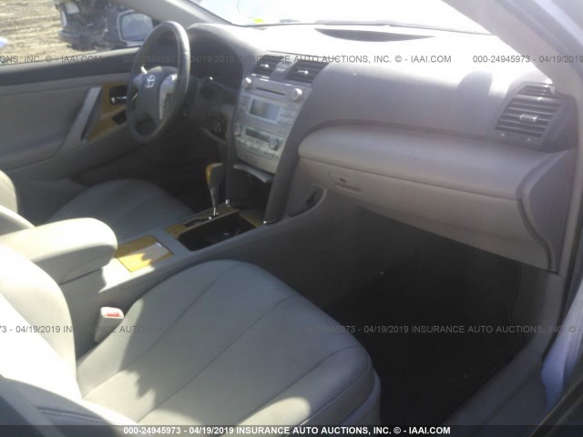 4T1BE46K47U624750 - 2007 TOYOTA CAMRY NEW GENERAT CE/LE/XLE/SE BLUE photo 5