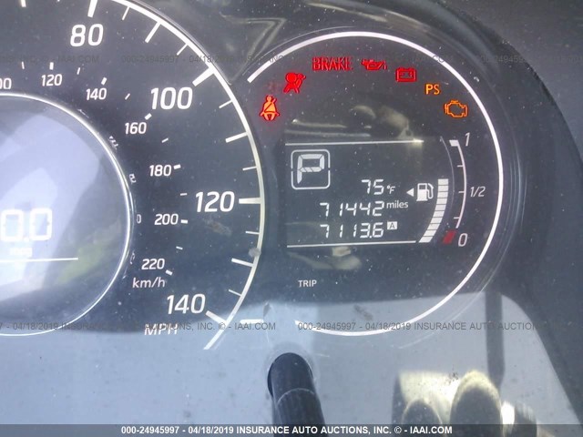 3N1CE2CP9FL370039 - 2015 NISSAN VERSA NOTE S/S PLUS/SV/SL/SR SILVER photo 7