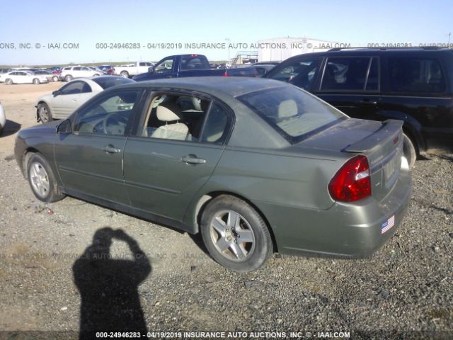 1G1ZT54865F155435 - 2005 CHEVROLET MALIBU LS GREEN photo 3