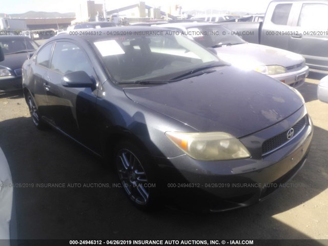 JTKDE167860112933 - 2006 TOYOTA SCION TC GRAY photo 1