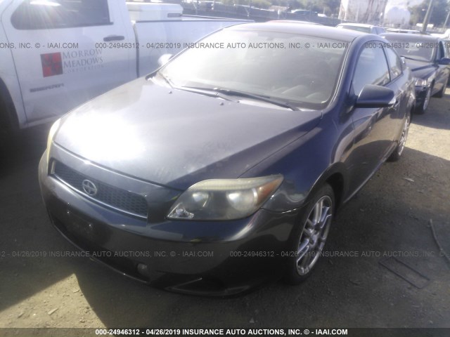 JTKDE167860112933 - 2006 TOYOTA SCION TC GRAY photo 2
