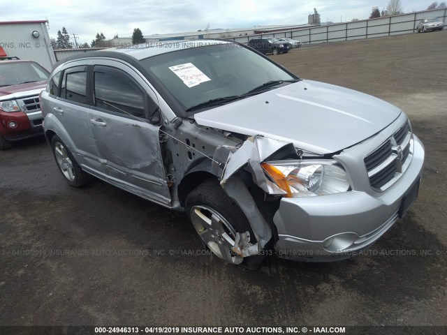 1B3HB78K08D625807 - 2008 DODGE CALIBER R/T SILVER photo 1