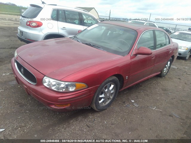 1G4HR54K43U185311 - 2003 BUICK LESABRE LIMITED RED photo 2