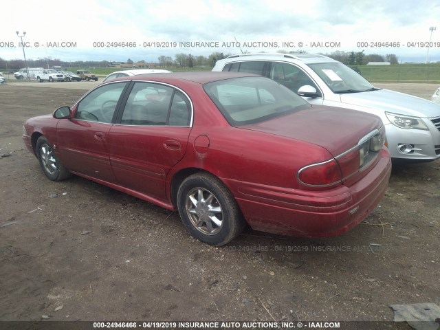 1G4HR54K43U185311 - 2003 BUICK LESABRE LIMITED RED photo 3