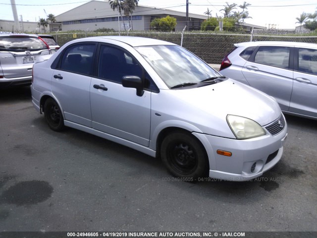 JS2RA62S055254247 - 2005 SUZUKI AERIO S/LX SILVER photo 1