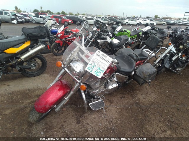 1HFSC52093A000030 - 2003 HONDA VT1300 S RED photo 2