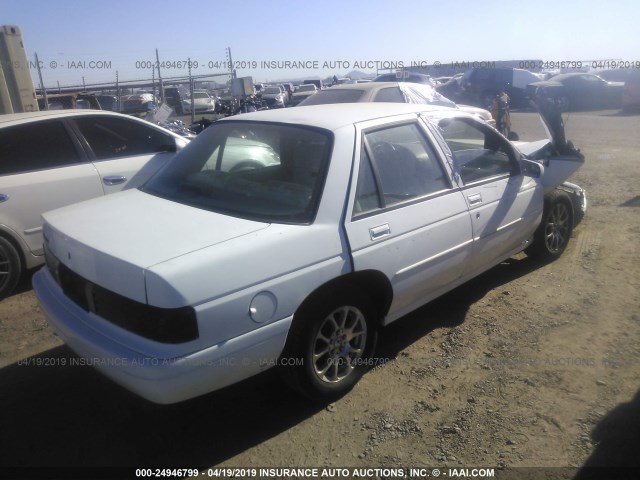 1G1LD5545TY270060 - 1996 CHEVROLET CORSICA WHITE photo 4