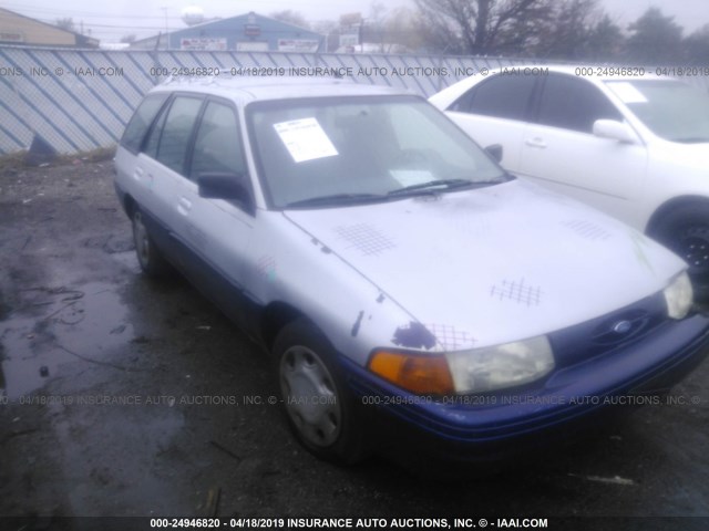 1FASP15J2SW349078 - 1995 FORD ESCORT LX/SPORT SILVER photo 1