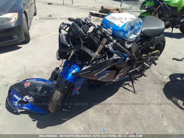 JKAZXCD127A026315 - 2007 KAWASAKI ZX1000 D BLUE photo 2