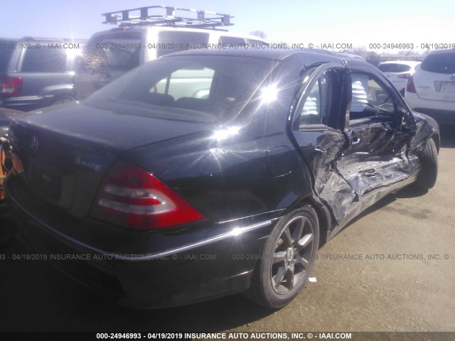 WDBRF92H67F887560 - 2007 MERCEDES-BENZ C 280 4MATIC BLACK photo 3