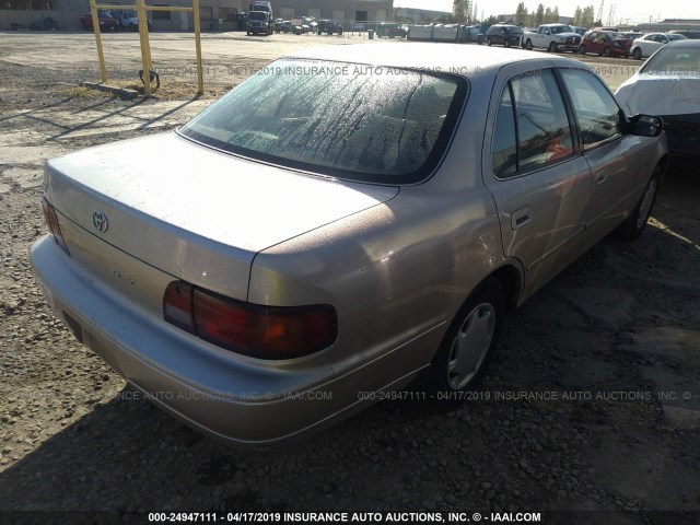 JT2BG12KXT0366408 - 1996 TOYOTA CAMRY DX/LE/XLE GOLD photo 4