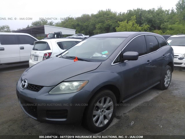 JM3ER293X80185021 - 2008 MAZDA CX-7 GRAY photo 2