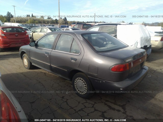 1N4AB41D2VC737767 - 1997 NISSAN SENTRA XE/GXE/GLE/BASE GRAY photo 3