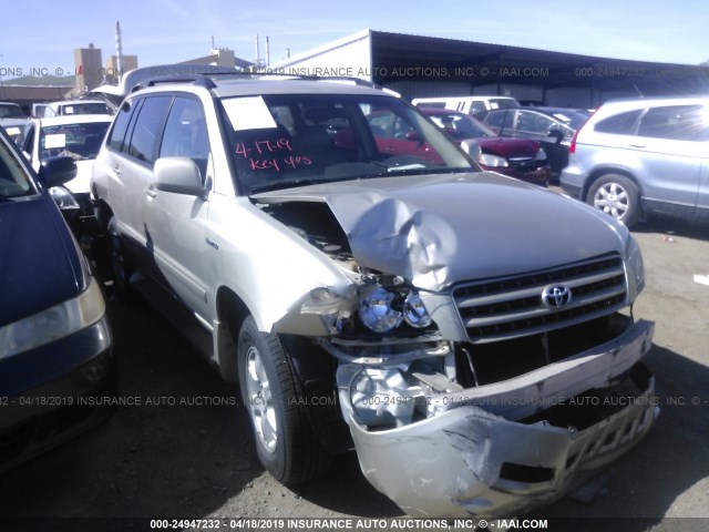 JTEHF21A820068615 - 2002 TOYOTA HIGHLANDER LIMITED BEIGE photo 1