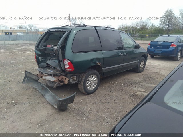 1P4GP45R8VB425255 - 1997 PLYMOUTH VOYAGER SE/RALLYE GREEN photo 4