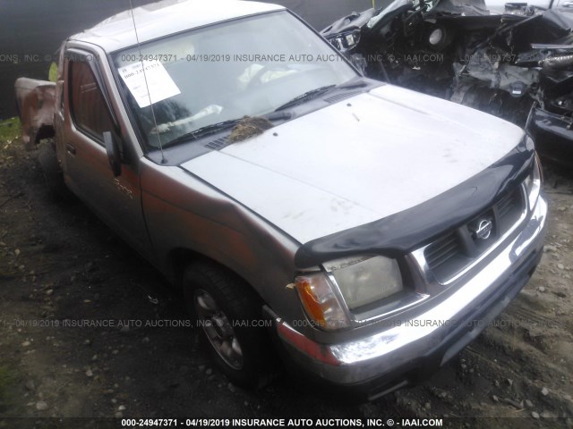 1N6DD26S5YC413338 - 2000 NISSAN FRONTIER KING CAB XE SILVER photo 1
