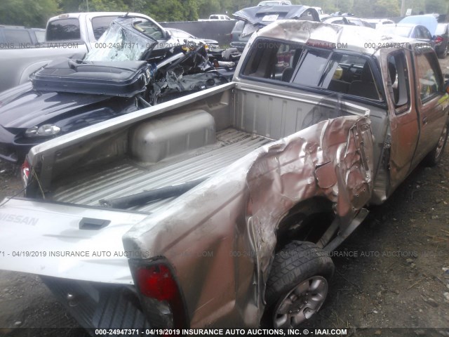 1N6DD26S5YC413338 - 2000 NISSAN FRONTIER KING CAB XE SILVER photo 6