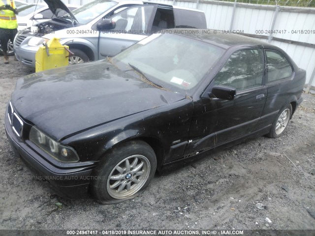 WBACG8324VKC81297 - 1997 BMW 318 TI AUTOMATIC BLACK photo 2