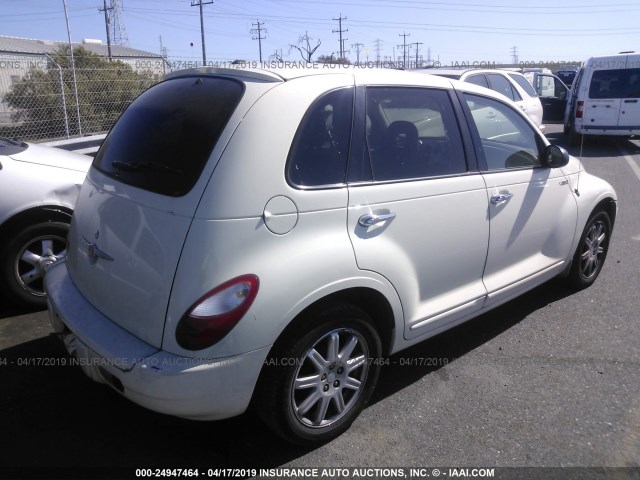 3A8FY68BX6T298055 - 2006 CHRYSLER PT CRUISER LIMITED WHITE photo 4