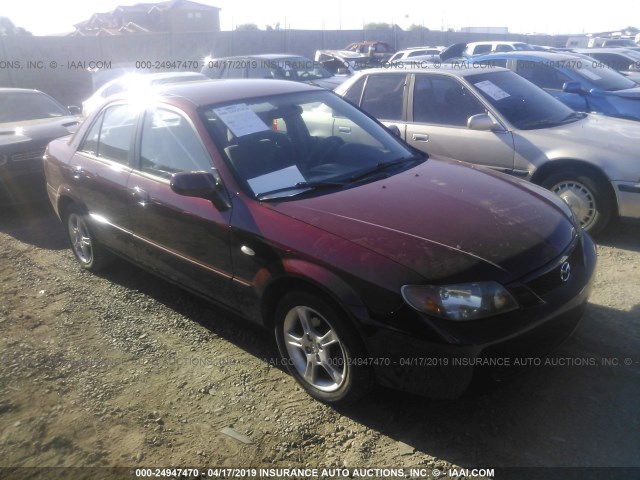 JM1BJ226630102569 - 2003 MAZDA PROTEGE DX/LX/ES RED photo 1