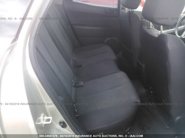 JM3ER293180184954 - 2008 MAZDA CX-7 GRAY photo 8