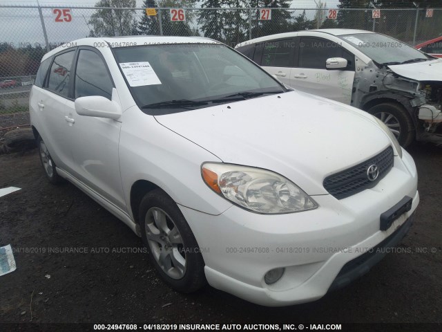 2T1KR30E86C612716 - 2006 TOYOTA COROLLA MATRIX XR WHITE photo 1