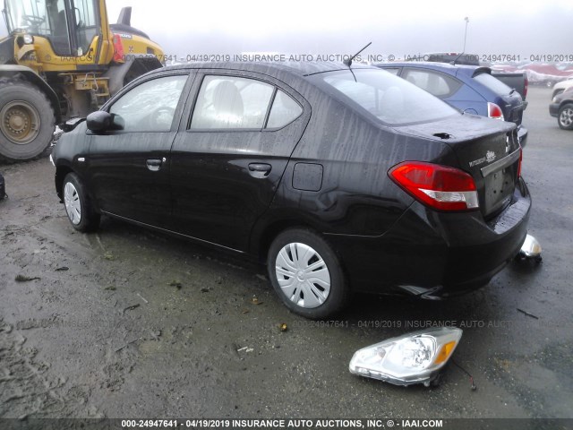 ML32F3FJ6HHF14432 - 2017 MITSUBISHI MIRAGE G4 ES Qara foto 3