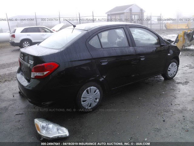 ML32F3FJ6HHF14432 - 2017 MITSUBISHI MIRAGE G4 ES Qara foto 4