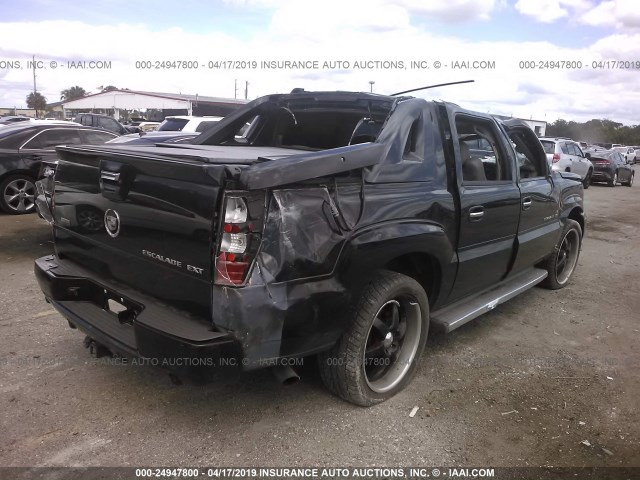 3GYEK62N45G227846 - 2005 CADILLAC ESCALADE EXT BLACK photo 4