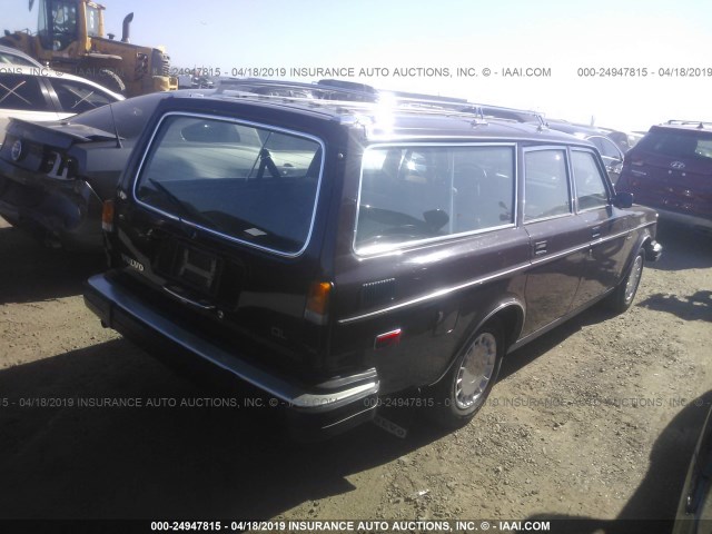 VC24545A1307730 - 1980 VOLVO WAGON BROWN photo 4